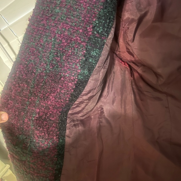 Breckenridge Burgundy Wool Blend Jacket - Picture 7 of 10